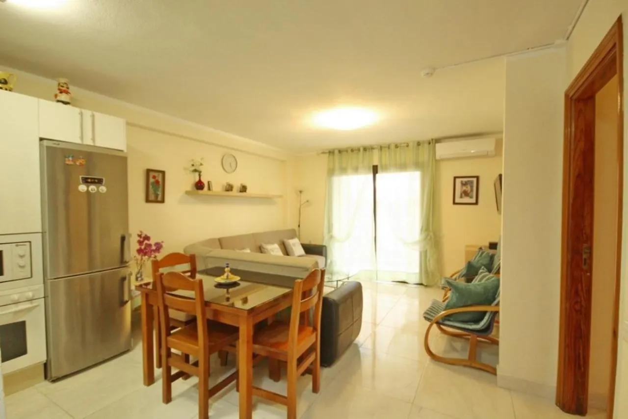 Two Bedroom Apartment In Beachfront Complex With Pool In Playa De Las Americas. Spain