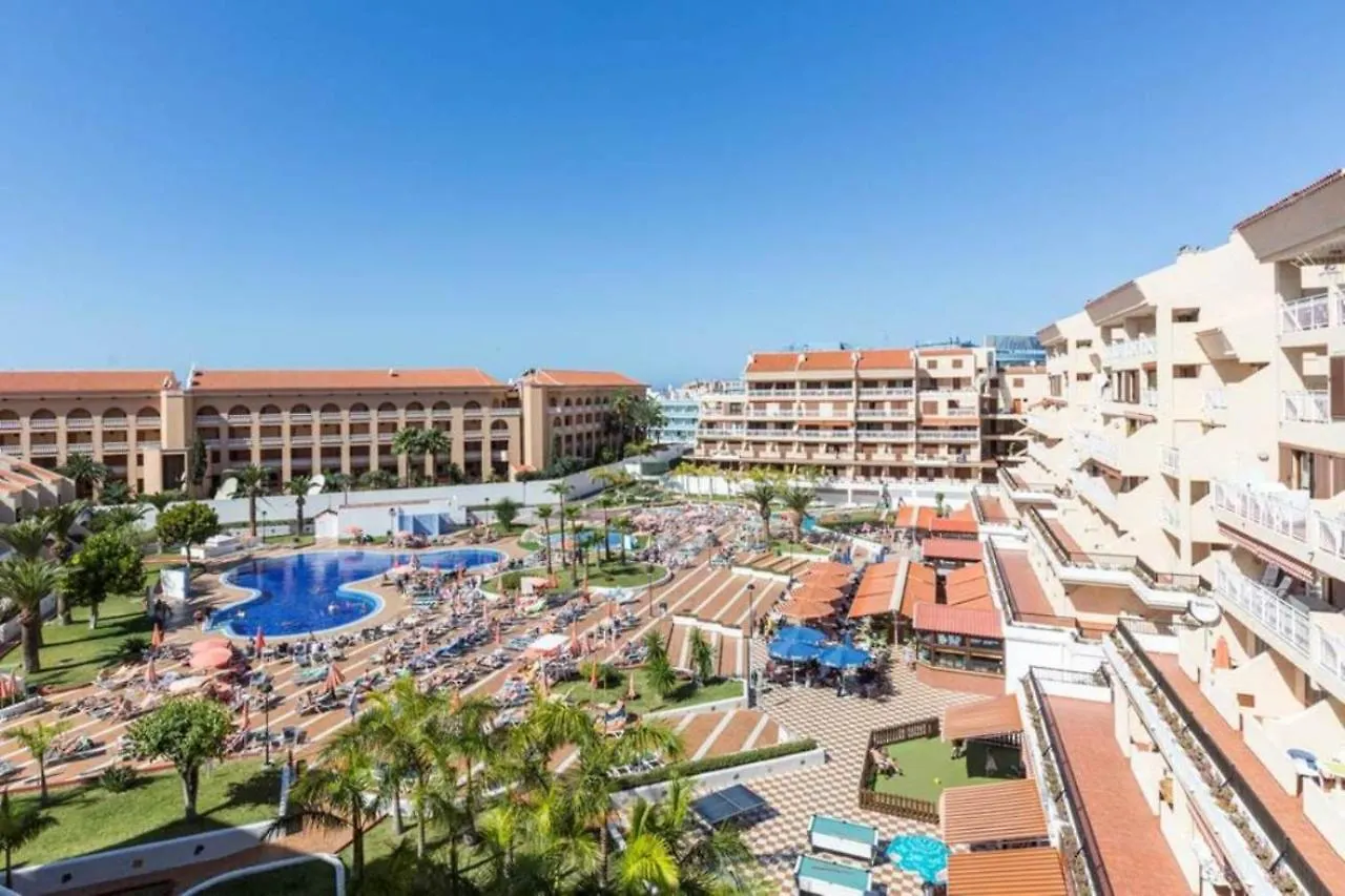 Two Bedroom Apartment In Beachfront Complex With Pool In Playa De Las Americas.